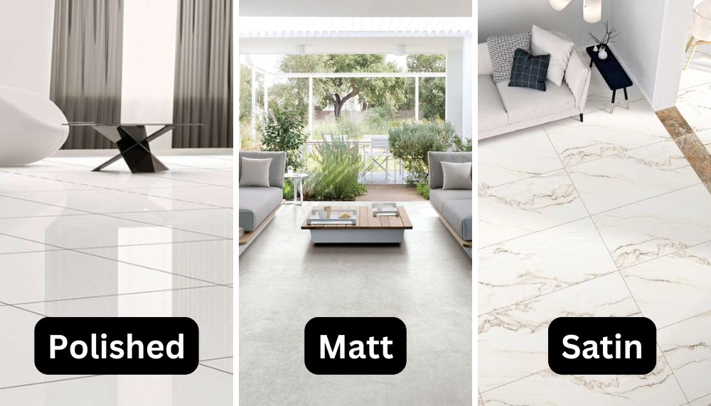 The Ultimate Guide to Porcelain Tile Finishes for Your Space