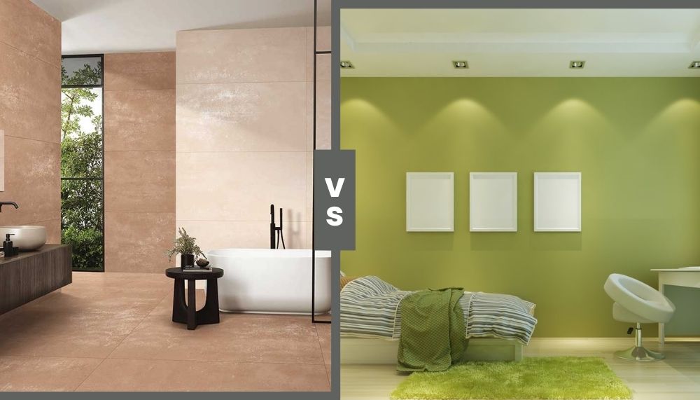 Wall Tiles or Wall Paint? Key Differences and Benefits